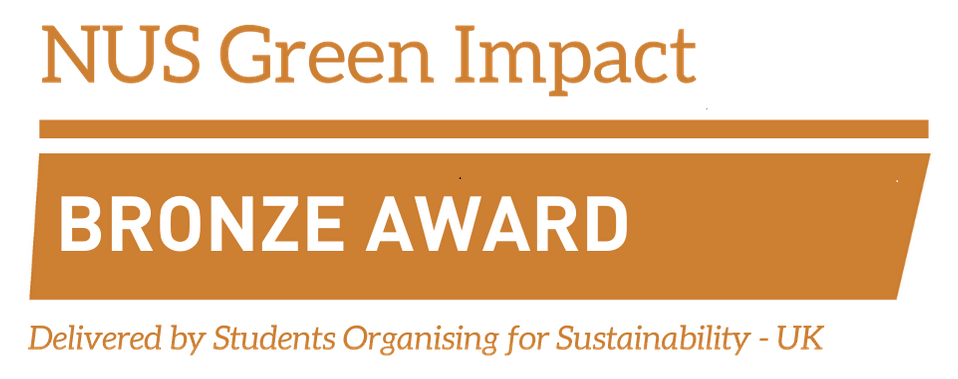 NUS green impact bronze award logo